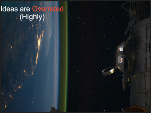 Ron photographed in the ISS Cupola over coastal Australia during the 6-month, Expedition 27/28 Mission