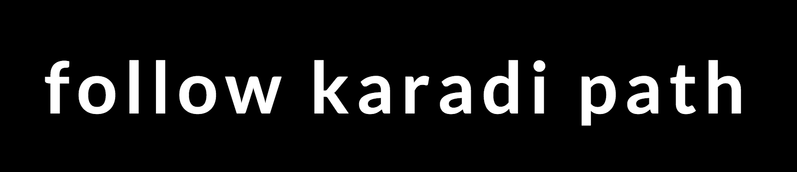 follow_karadi path follow karadi path