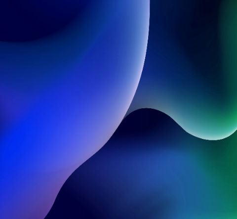 Abstract blue-green material texture representing Air Protein innovation