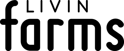 Logo for LIVIN Farms