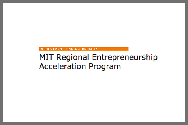 REAP at MIT